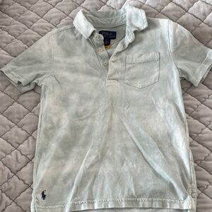 Polo by Ralph Lauren boys Soft Blue Polo Shirt size 5